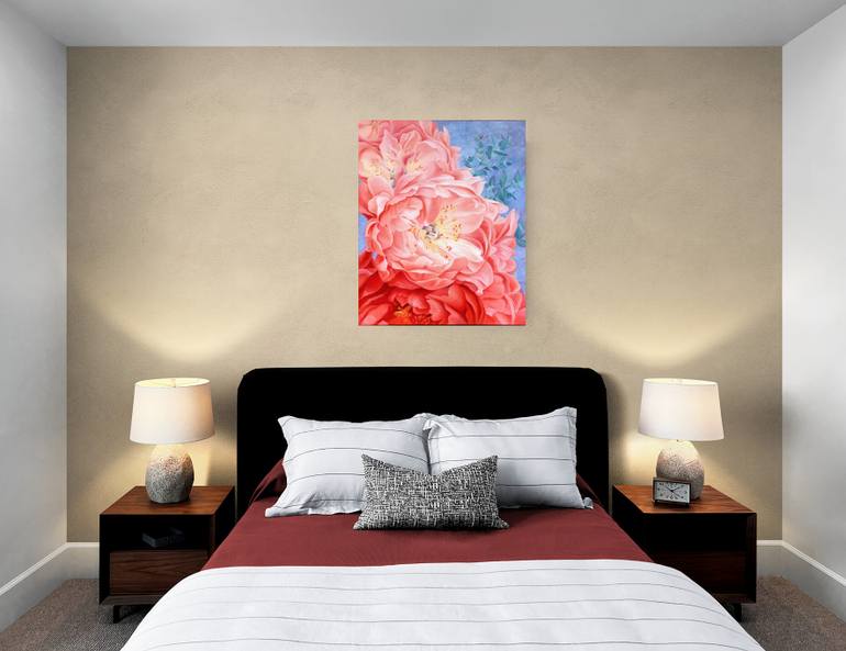Original Contemporary Floral Painting by Iryna Ilnytska