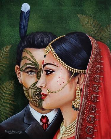 Original Realism People Paintings by Rashi Shandiliya