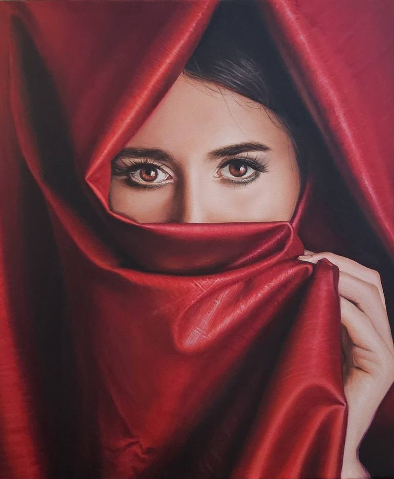 Print of Realism People Painting by Rashi Shandiliya
