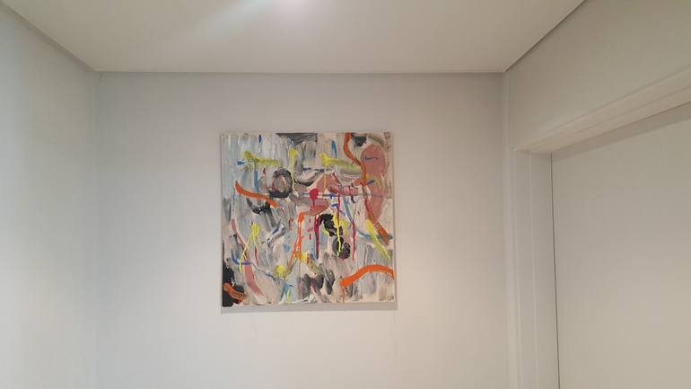 Original Contemporary Abstract Painting by Jun Hee Lee