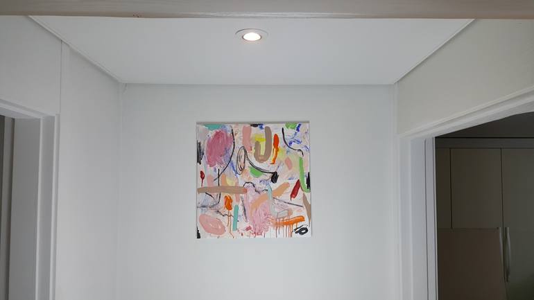 Original Abstract Expressionism Abstract Painting by Jun Hee Lee
