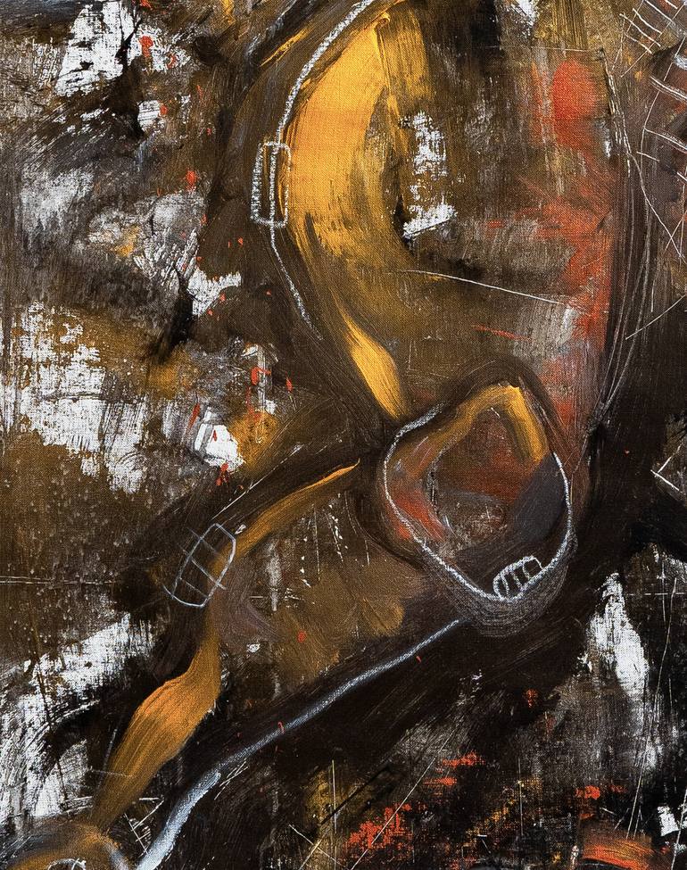 Original Expressionism Body Painting by Ruben Orgye