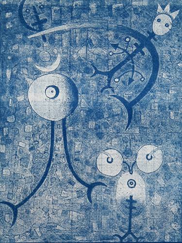 Print of Abstract Fantasy Printmaking by Studio A89