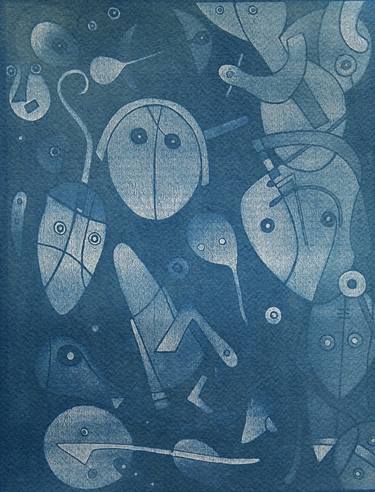 Print of Abstract Fantasy Printmaking by Studio A89