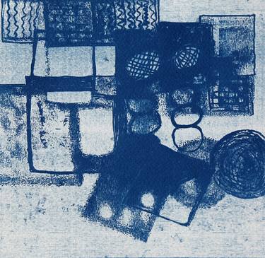 Original Dada Abstract Printmaking by Studio A89