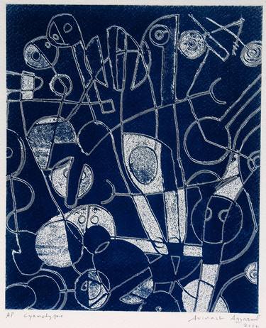 Print of Dada Abstract Printmaking by Studio A89