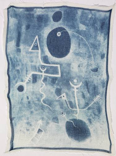 Original Dada Abstract Printmaking by Studio A89