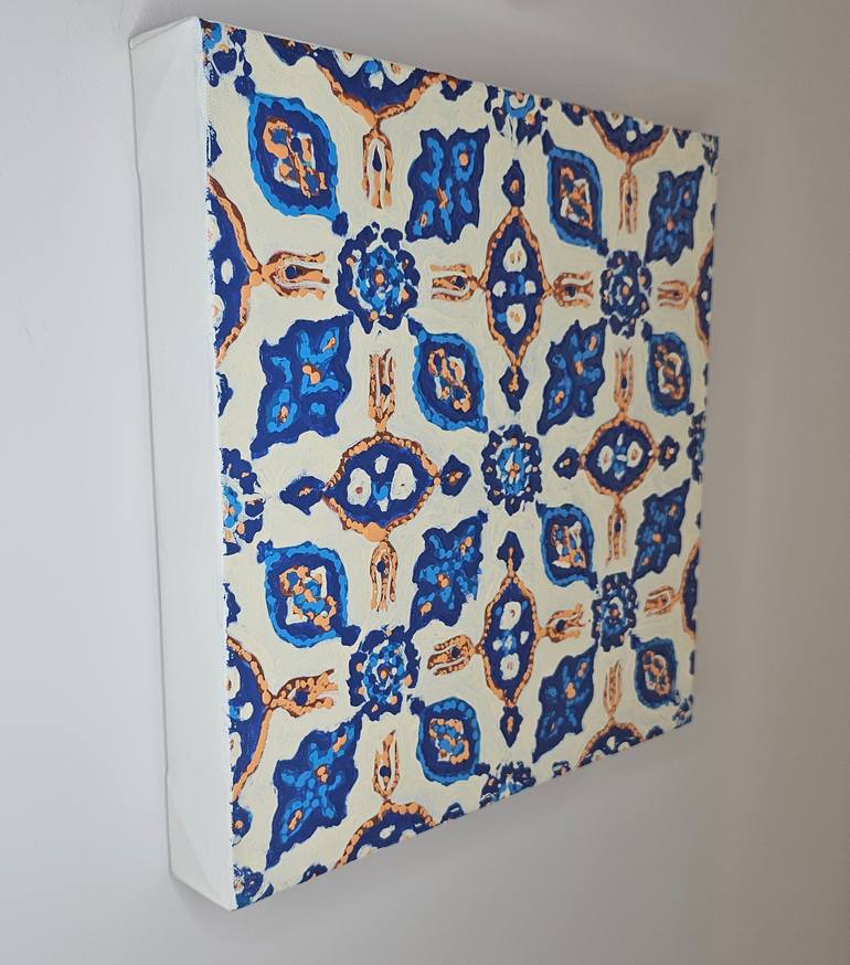 Original Contemporary Geometric Painting by Luigi  Ballarin
