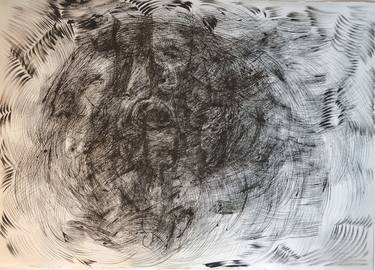 Original Black & White Outer Space Drawings by Mihailo Stanisavac