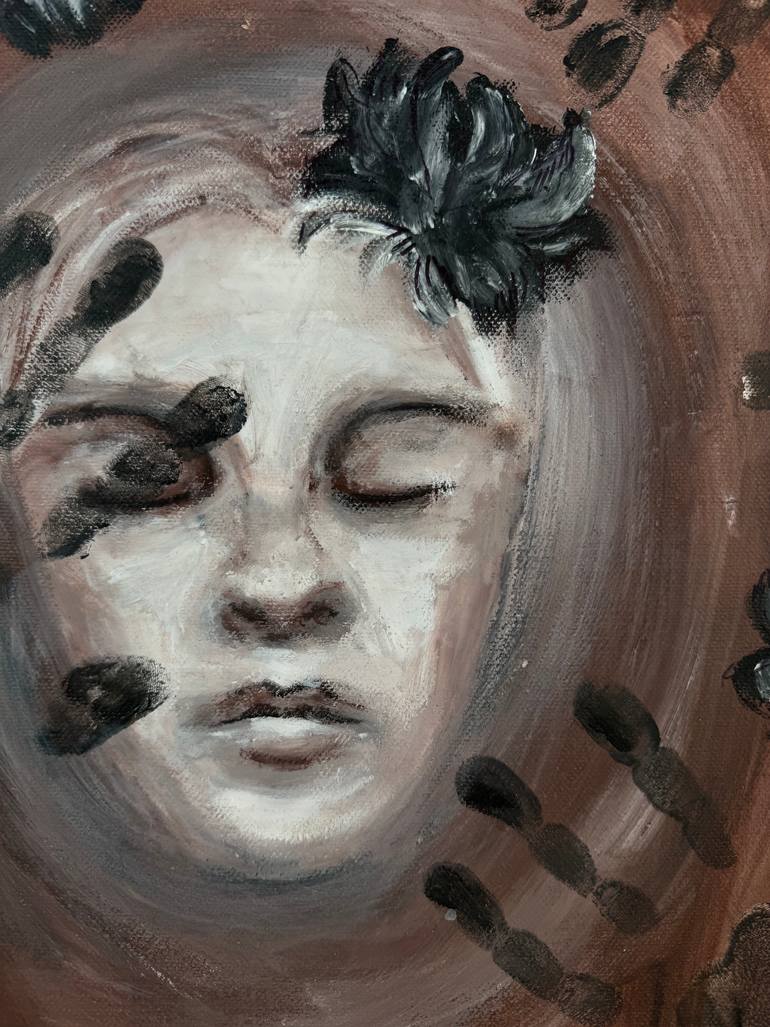 Original Surrealism Fantasy Drawing by Murlyan Polina