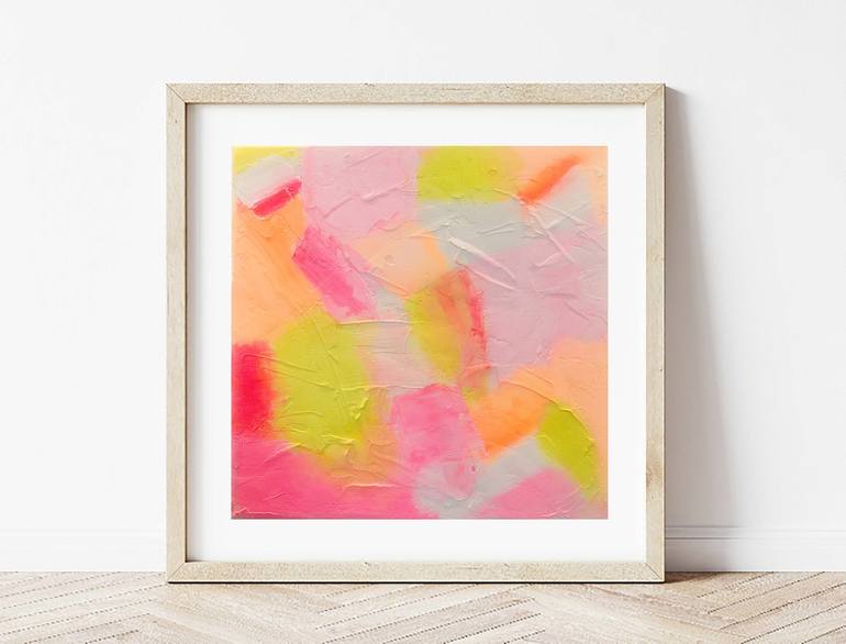 Original Color Field Painting Abstract Painting by Giulia Simeone