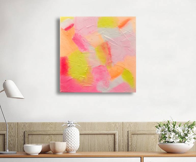 Original Color Field Painting Abstract Painting by Giulia Simeone