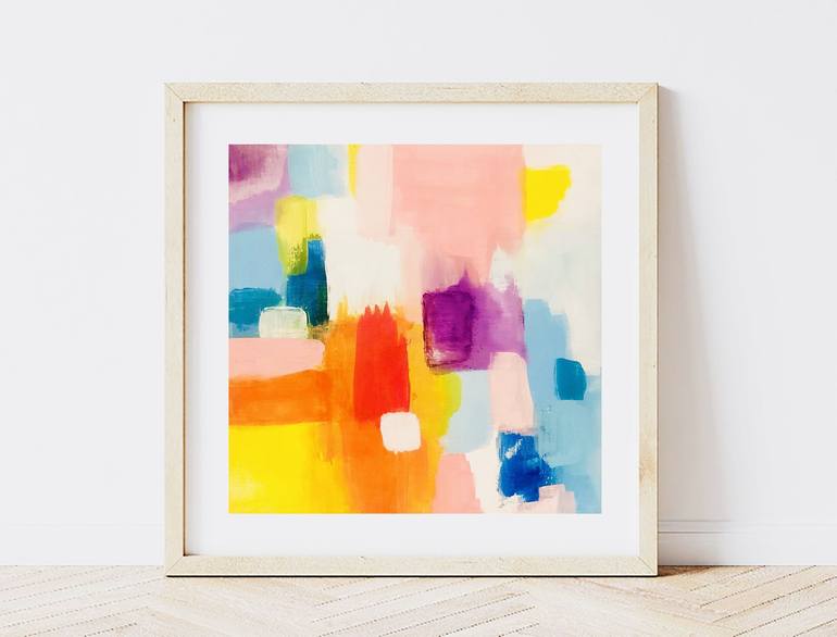 Original Contemporary Abstract Painting by Giulia Simeone