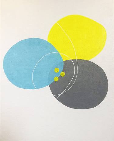 Original Minimalism Abstract Paintings by Giulia Simeone