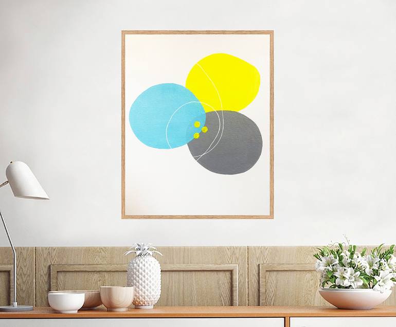 Original Contemporary Abstract Painting by Giulia Simeone