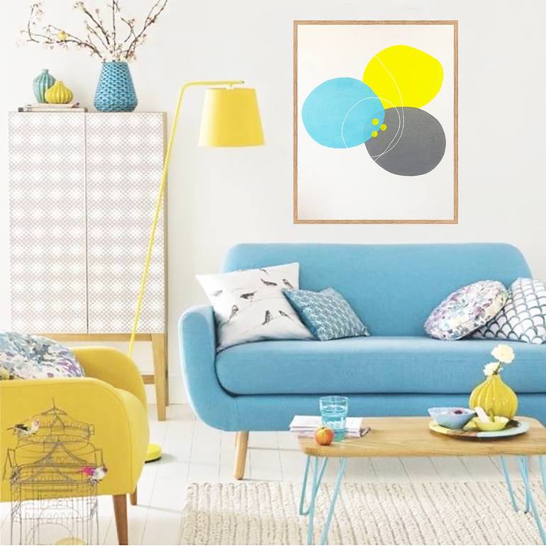 Original Contemporary Abstract Painting by Giulia Simeone