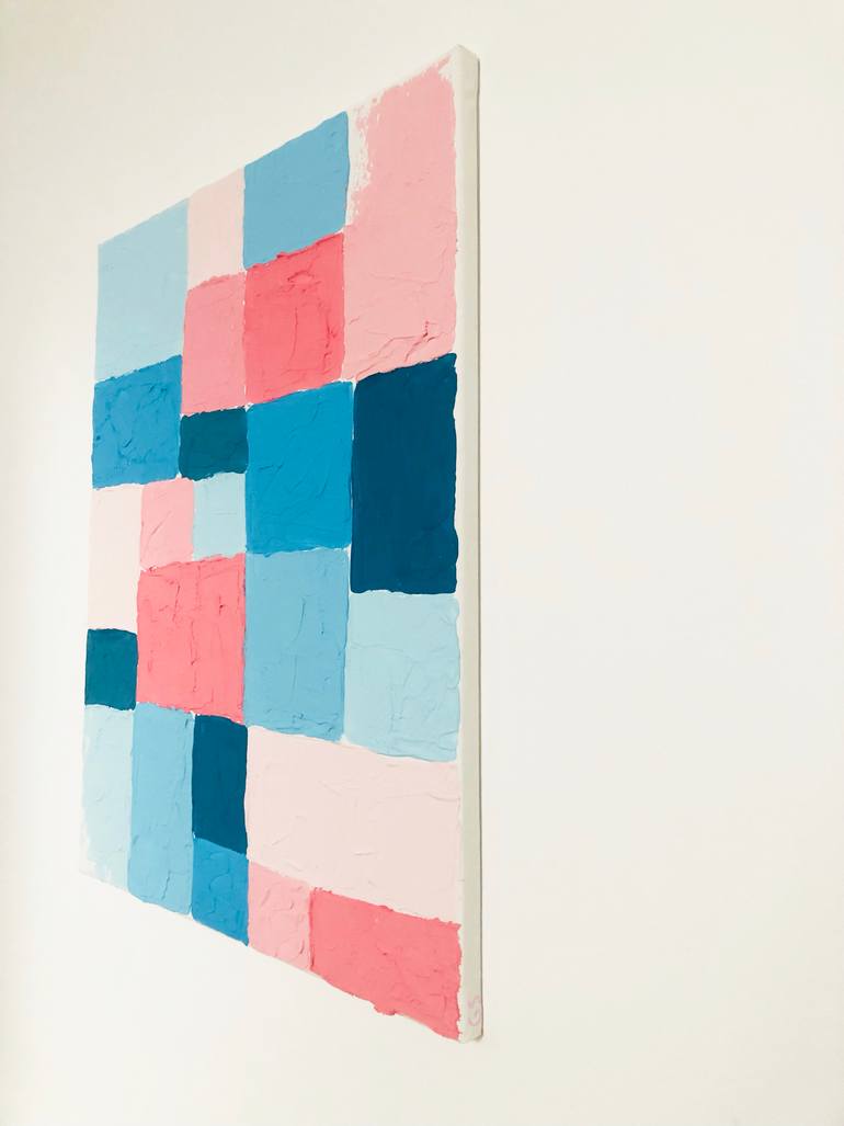 Original Color Field Painting Abstract Painting by Giulia Simeone