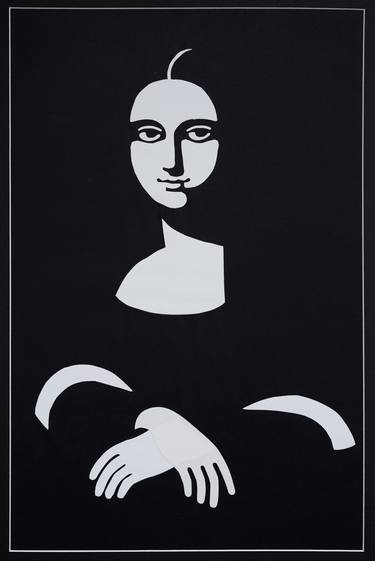 Original Minimalism Women Collage by Andras Szurdi