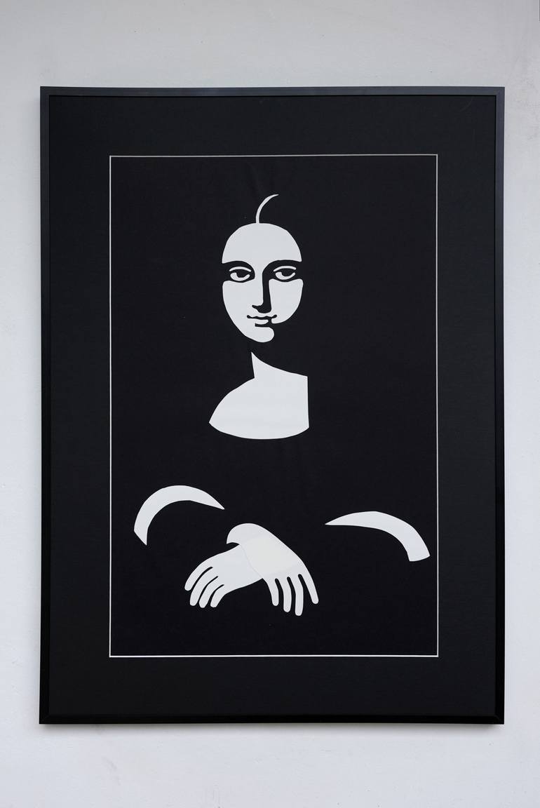 Original Minimalism Women Collage by Andras Szurdi