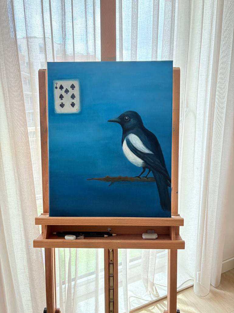 Original Surrealism Animal Painting by Maro Melkonian