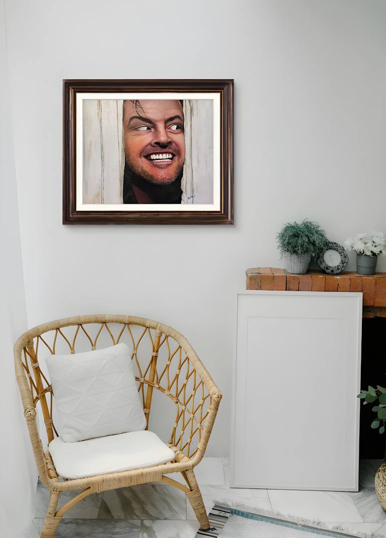 Original Figurative Pop Culture/Celebrity Painting by David De La Cal Alonso