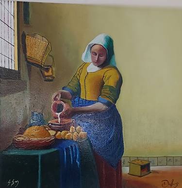 Original Realism Women Paintings by SEBAHATTİN ŞAHİN