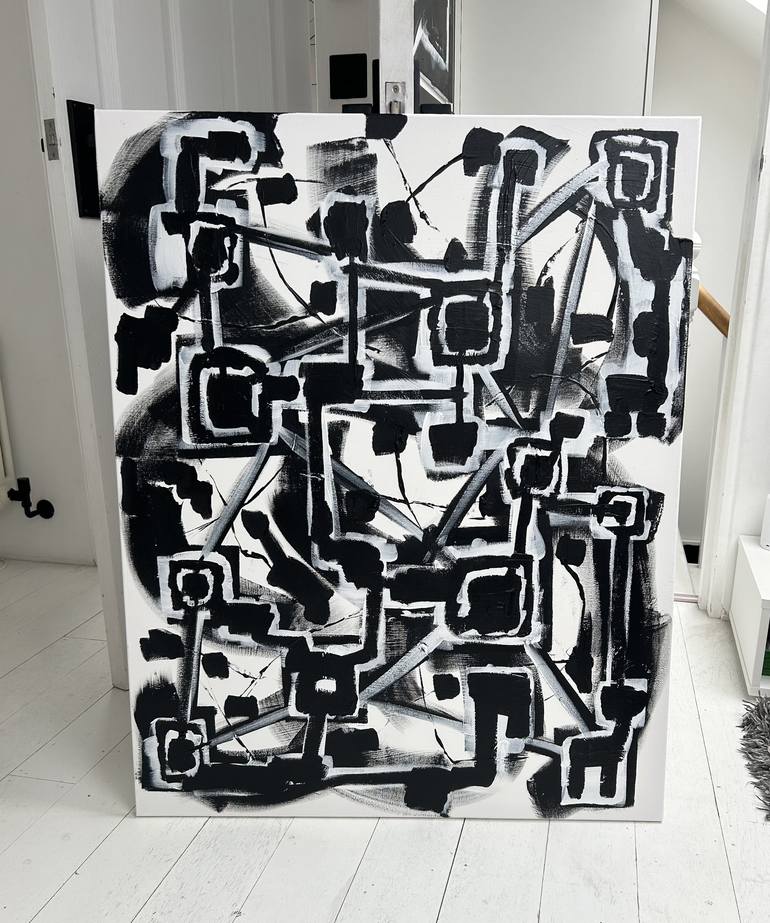 Original Abstract Painting by Elad Eisenstein