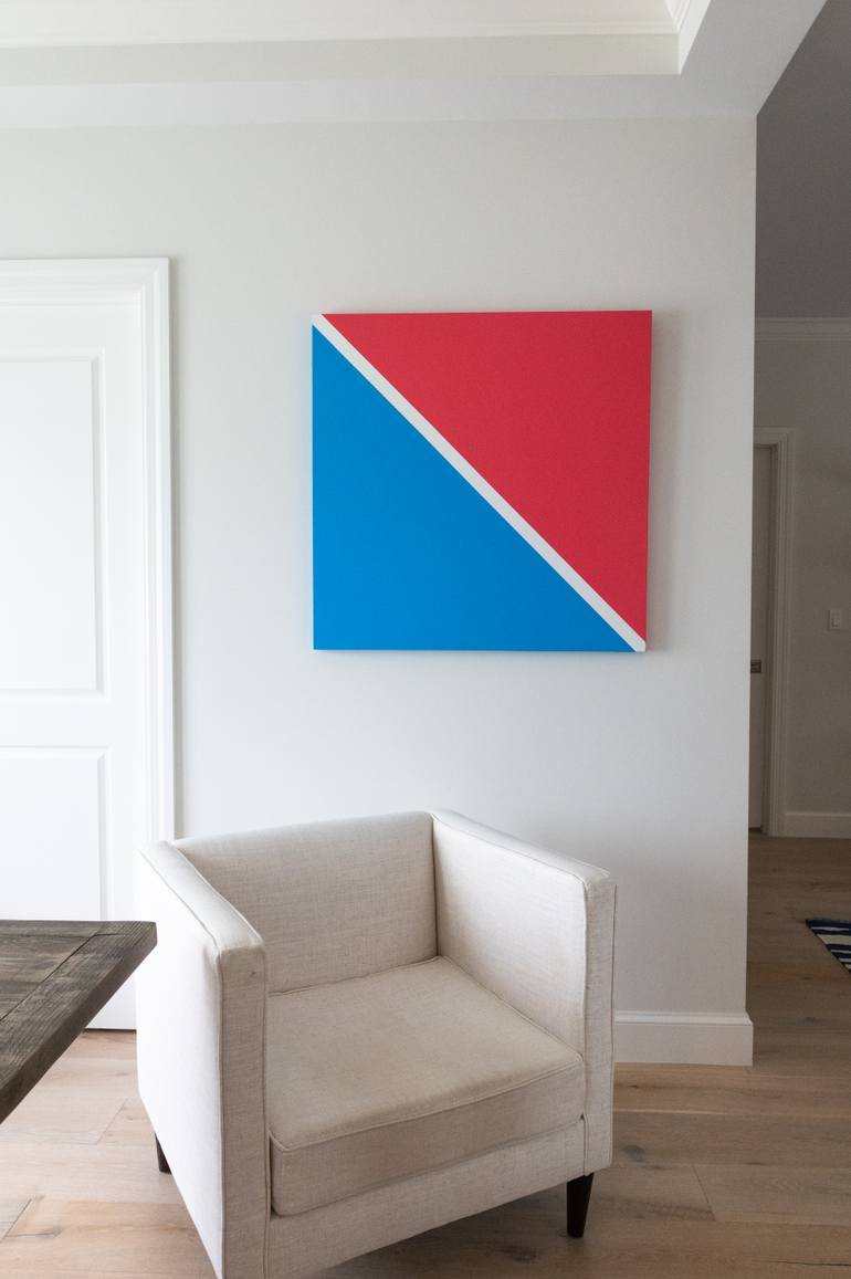 Original Abstract Boat Painting by Susan Currie