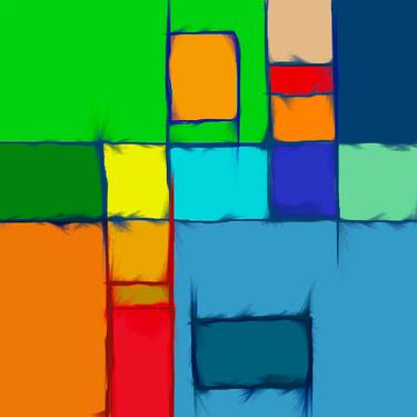 Original Abstract Digital by J Gambande