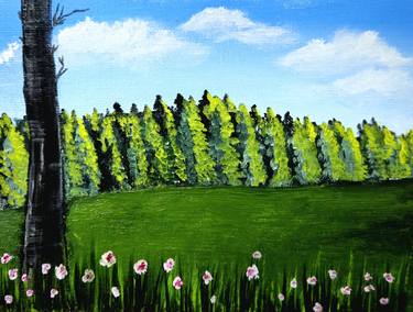 Original Contemporary Landscape Painting by Ritika Vaid