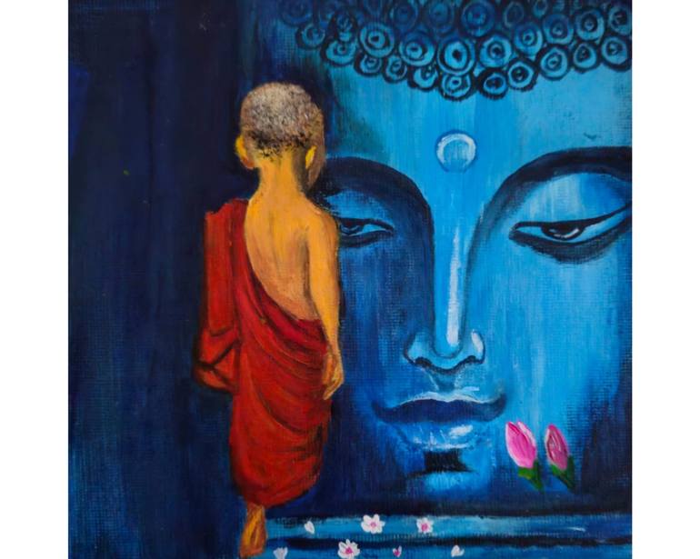 Original Contemporary Religion Paintings by Ritika Vaid