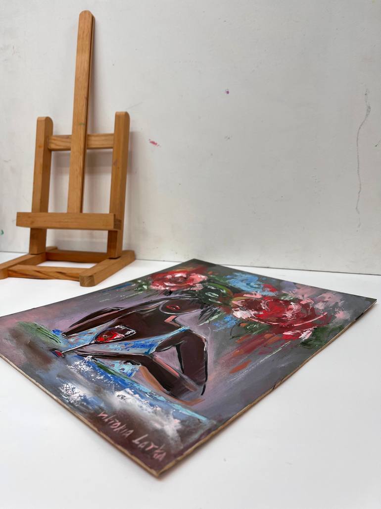 Original Contemporary Women Painting by Viktoria Latka