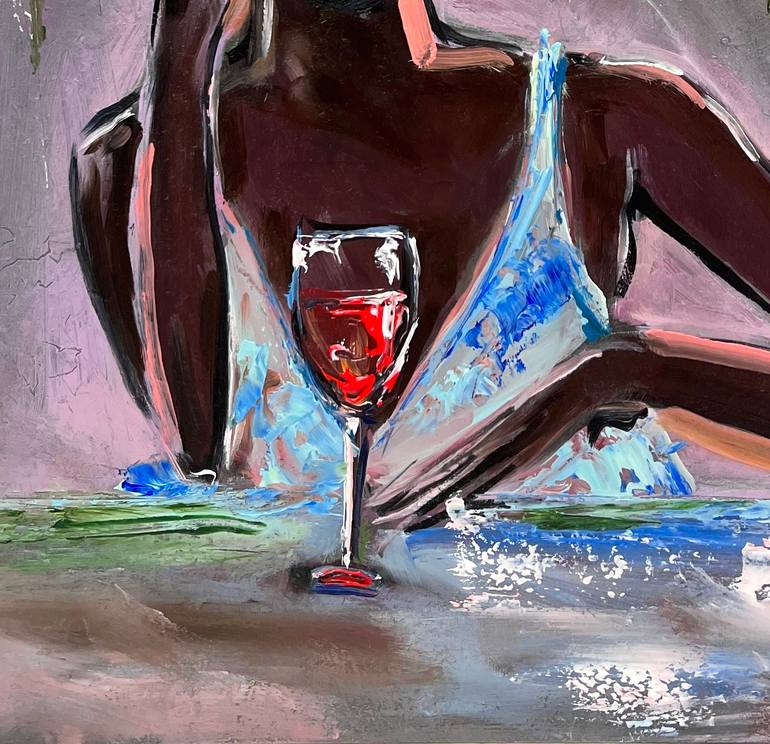 Original Contemporary Women Painting by Viktoria Latka