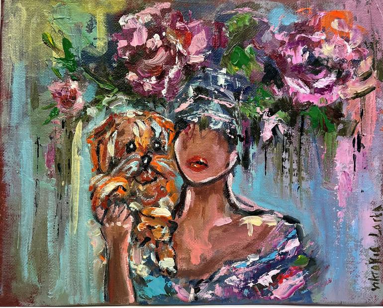 Original Contemporary Fashion Paintings by Viktoria Latka