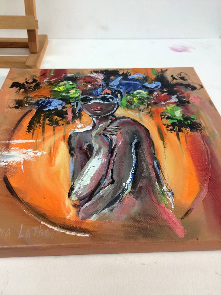 Original Contemporary Women Painting by Viktoria Latka
