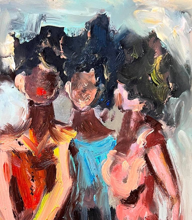 Original Contemporary Women Painting by Viktoria Latka