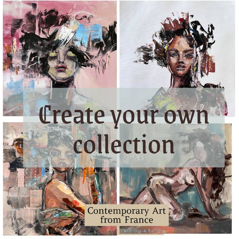 Original Contemporary Women Painting by Viktoria Latka