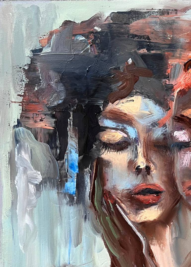 Original Contemporary Women Painting by Viktoria Latka