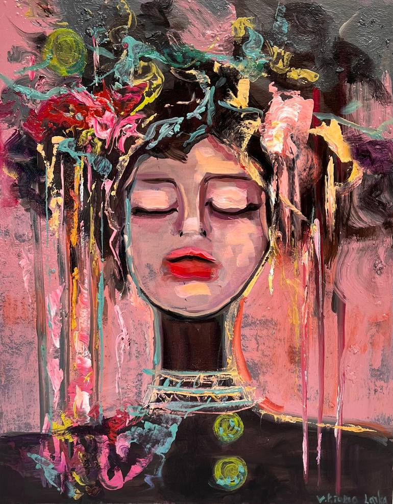 The Colorfulness of Summer Painting by Viktoria Latka | Saatchi