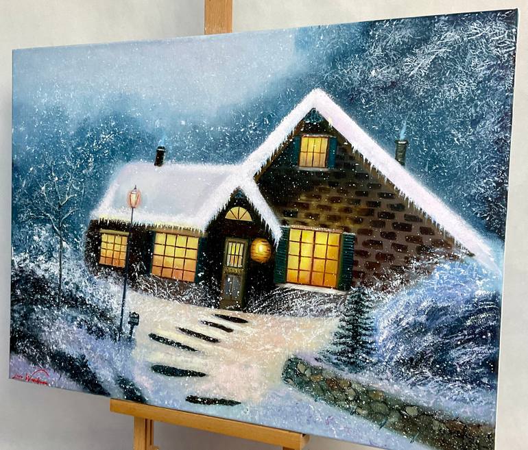 Original Realism Landscape Painting by Lara Wasiljewa 