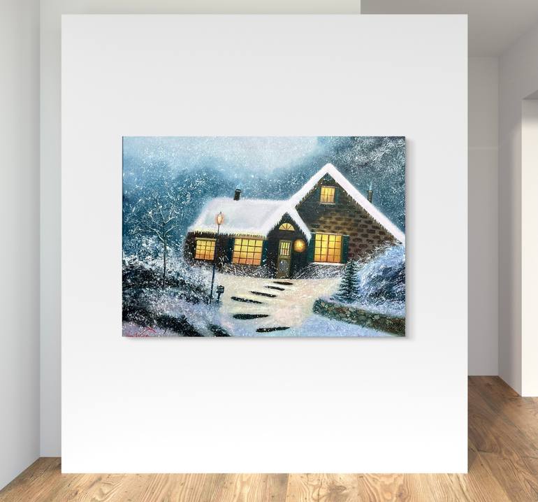 Original Realism Landscape Painting by Lara Wasiljewa 