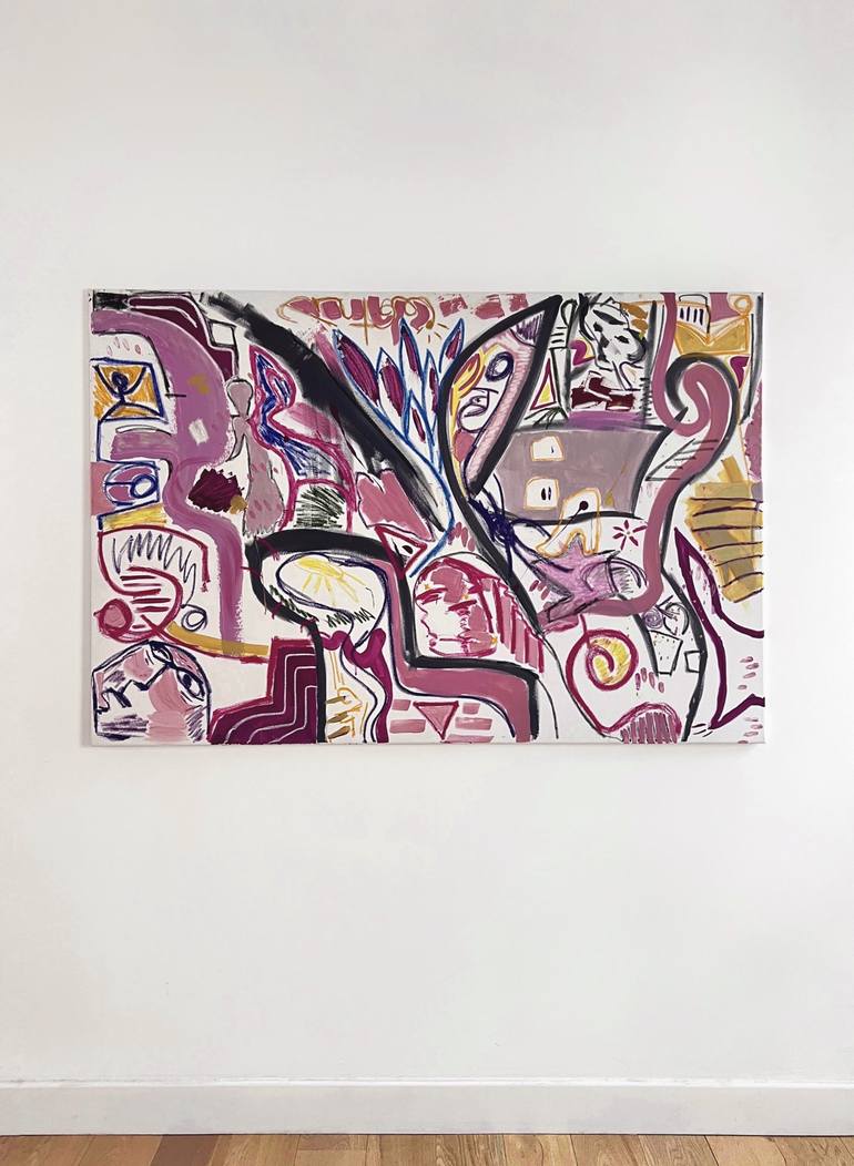 Original Abstract Paintings by Daria Buzina