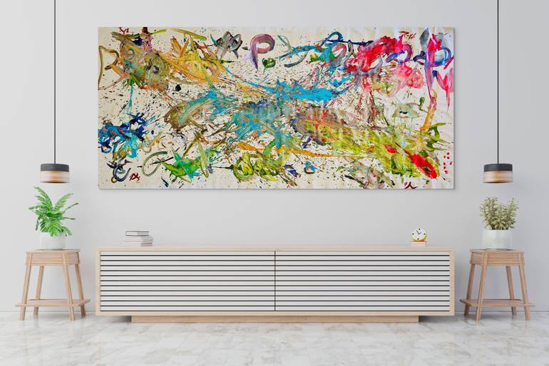 Original Contemporary Abstract Painting by Erik Kling