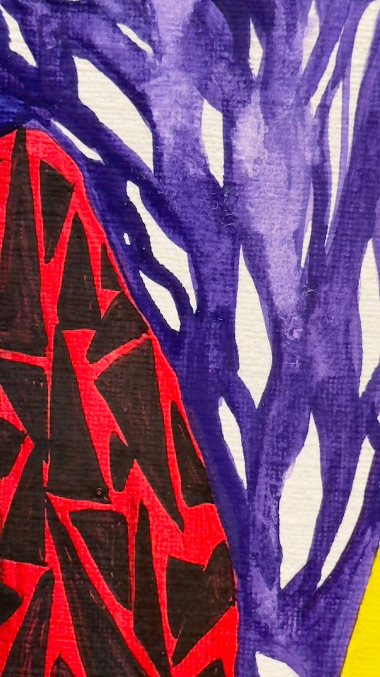 Original Abstract Landscape Painting by Beverley Devonish