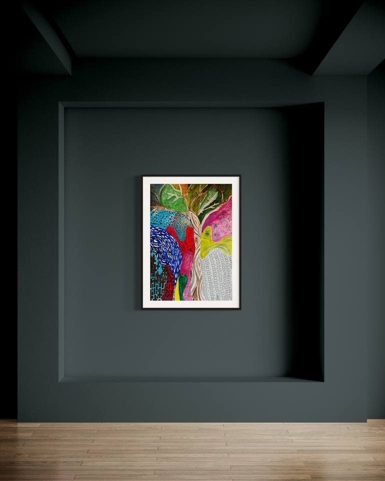 Original Abstract Landscape Painting by Beverley Devonish