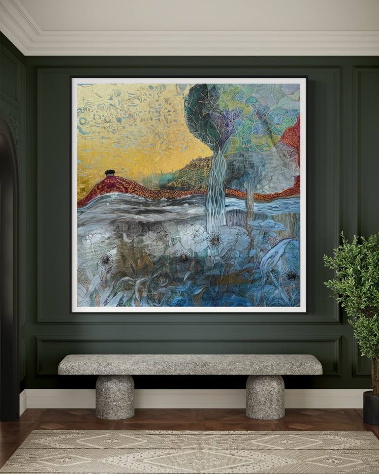 Original Contemporary Landscape Painting by Beverley Devonish