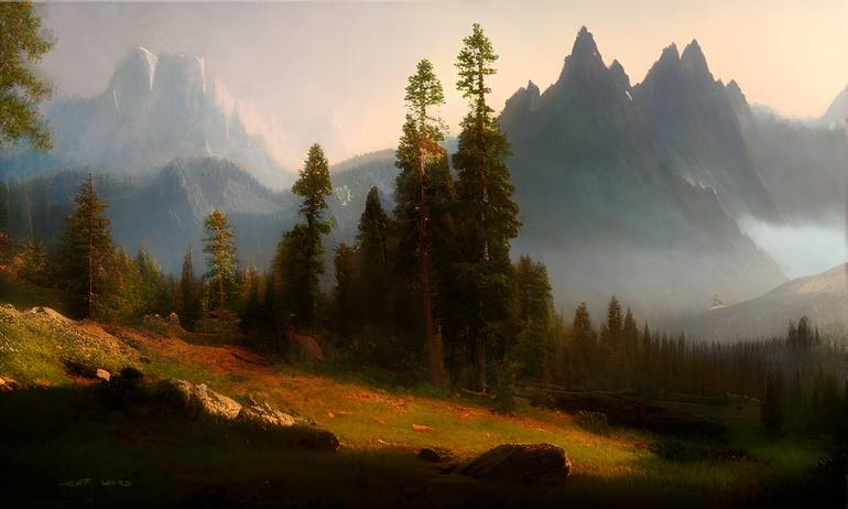 Original Realism Landscape Painting by Jeff Ward