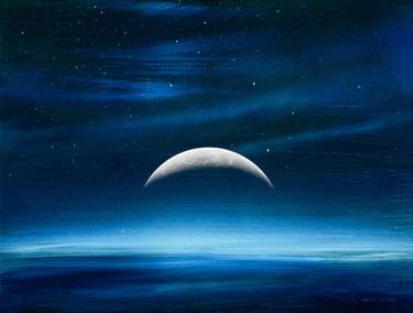 Original Realism Outer Space Paintings by Jeff Ward
