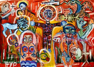 Original Expressionism Religion Paintings by Татьяна Василенко