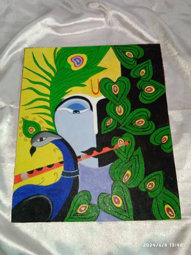 Original Abstract Expressionism Abstract Paintings by Vishwaja Chaudhari